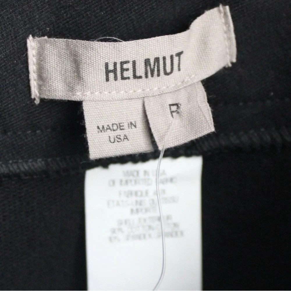 Helmut Lang Women's Black Cocoon Mini Seam Skirt Size Small NWT